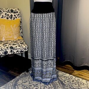 AB Studio Maxi Skirt Womens XL Ankle Length